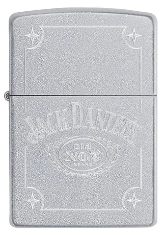 Zippo Lighter -  Jack Daniel's Old No. 7 Chrome