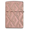 
Zippo Lighter - Geometric Diamond Pattern
