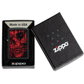 Zippo Lighter - Red Skull Zippo Zippo   