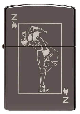 Zippo Lighter - Windy in the Best Suit