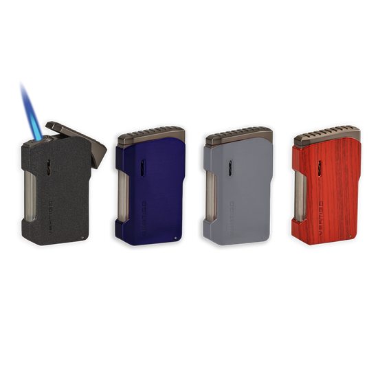Vertigo Recoil Angled Single Torch Flame Lighter