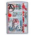 
Zippo Lighter - Street Art Anarchy
