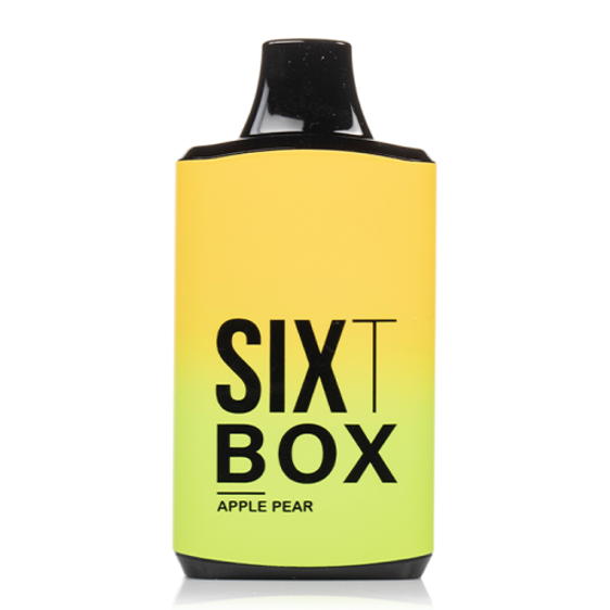 SIXT - 6000 Puff Disposable Box Vape Vape Juice SIXT Apple Pear  