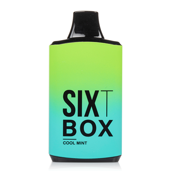 SIXT - 6000 Puff Disposable Box Vape Vape Juice SIXT Cool Mint  