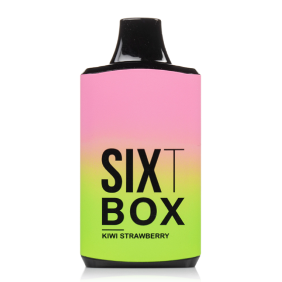 SIXT - 6000 Puff Disposable Box Vape Vape Juice SIXT Kiwi Strawberry  