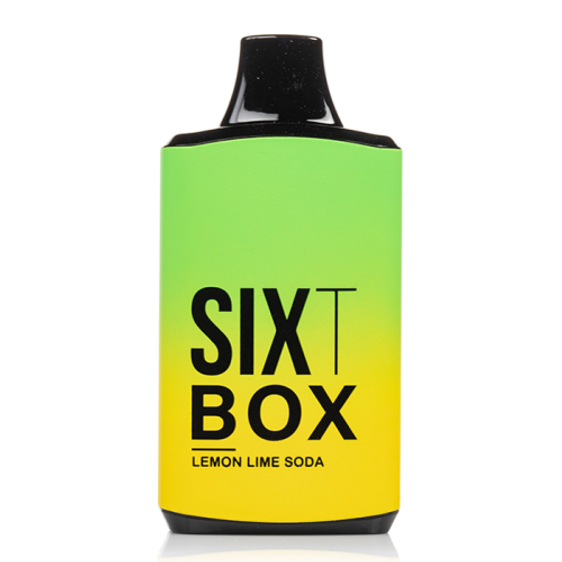 SIXT - 6000 Puff Disposable Box Vape Vape Juice SIXT Lemon Lime Soda  