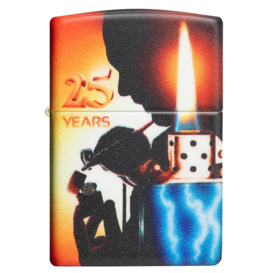 Zippo Lighter - Mazzi 25th Anniversary - Lighter USA