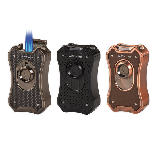 Lotus Emperor Quad Flame Table Top Lighter
