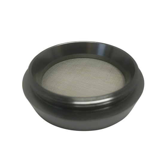 Hush Crush 2.5" 4-Piece Tiered-Towered Magnetized Herb Grinder - Gray Cannabis Accessories Hush Crush   