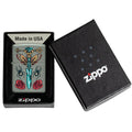 
Zippo Lighter - Gothic Dagger on Classic Sage