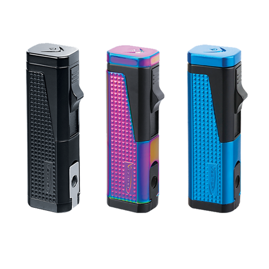 Vector Urbano Triple Flame Torch Lighter with Cigar Punch