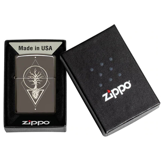 
Zippo Lighter - Heart Of Tree