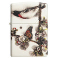 
Zippo Lighter - Spazuk Bird and Beautiful Monarch Butterflies