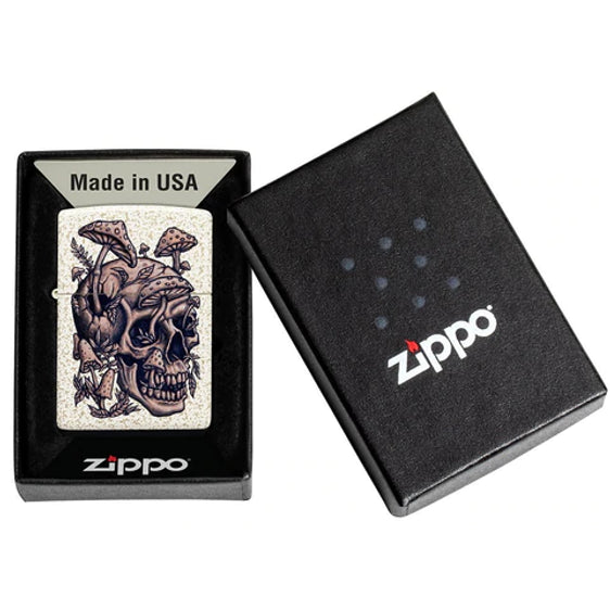 
Zippo Lighter - Skullshroom