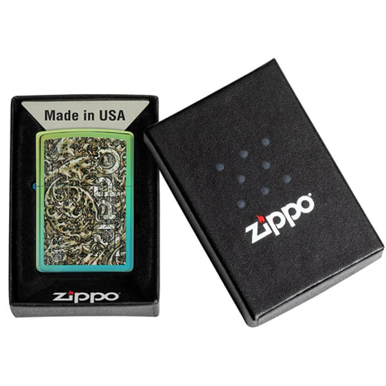 
Zippo Lighter - Distressed Filigree Zippo