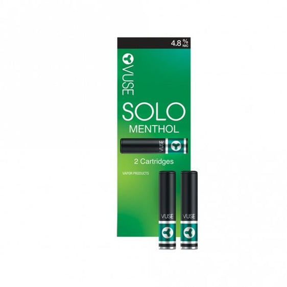 Vuse Solo Cartridges - 2 Pack Vape Juice Vuse Menthol  