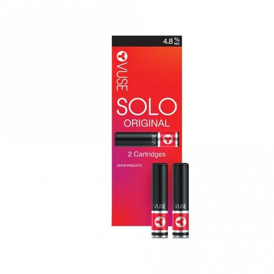 Vuse Solo Cartridges - 2 Pack Vape Juice Vuse Original Tobacco  