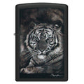 
Zippo Lighter - Spazuk Tiger Fire Painting