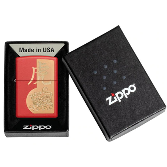 Zippo Lighter - Year Of The Tiger Zippo Zippo   