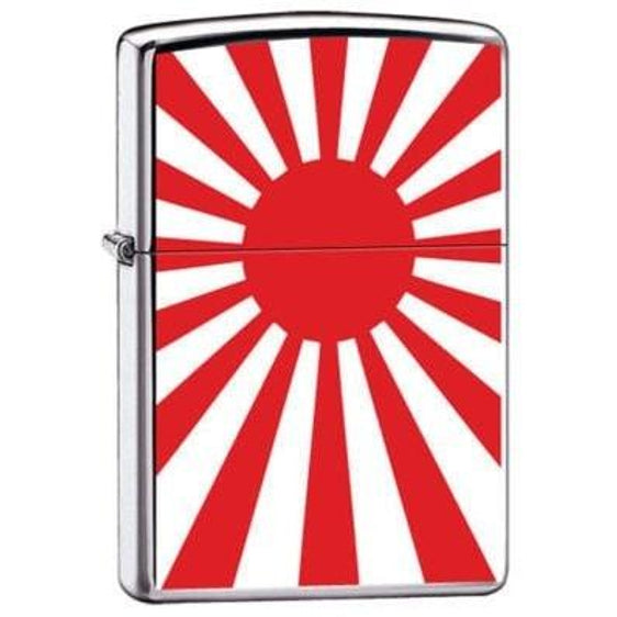 Zippo Lighter - Japan Rising Sun Flag Zippo Zippo   