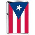 Zippo Lighter - Puerto Rico Puertorican Flag Zippo Zippo   