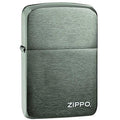 Zippo Lighter - 1941 Replica w/ Zippo logo on Black Ice Zippo Zippo   
