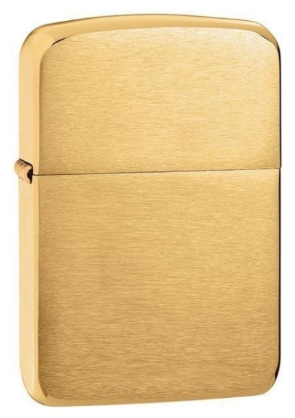 Zippo Lighter - 1941 Replica Brushed Brass