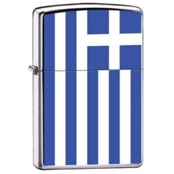 Zippo Lighter - Flag of Greece Zippo Zippo   
