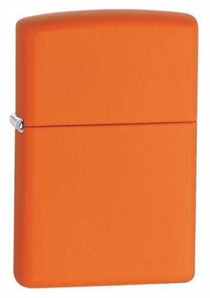 Zippo Lighter - Orange Matte