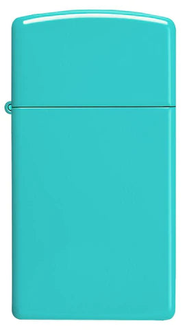 Zippo Lighter - Slim Flat Turquoise